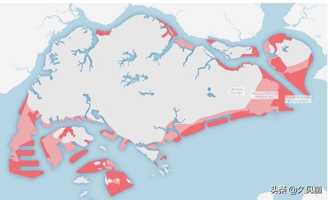 建國55年，新加坡國土面積增加25%，中國的國土面積還能增加麽