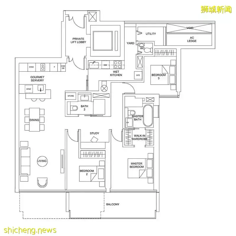 【现房促销】新加坡CBD黄金地段！670平海景楼阁Marina One滨海盛景豪苑发展商“放价”促销