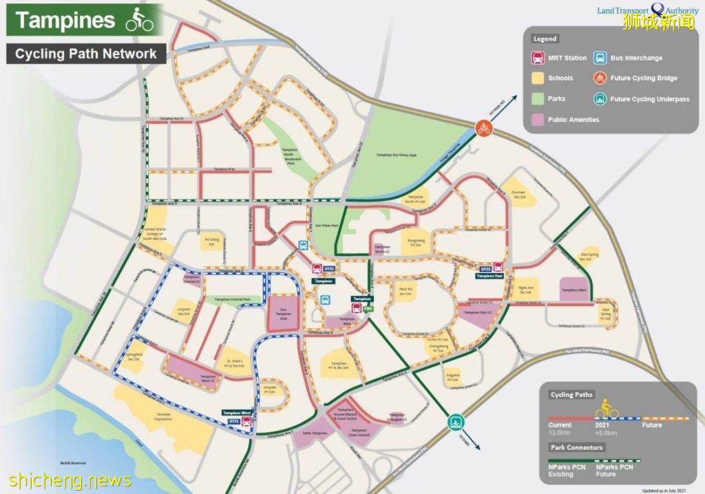 Taman Jurong新设脚踏车道路正式启用🔛 5.6公里路段衔接多个主要设施！淡滨尼也将延长脚踏车道 