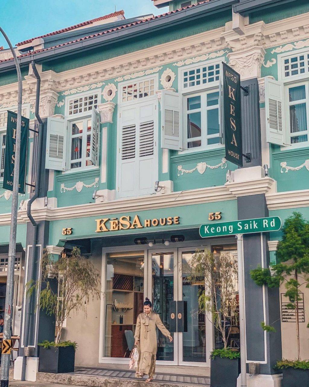 “KeSa House”曆史建築改造而成的酒店🏨布局精致、設計高雅，給予旅人體驗家的溫馨感✨