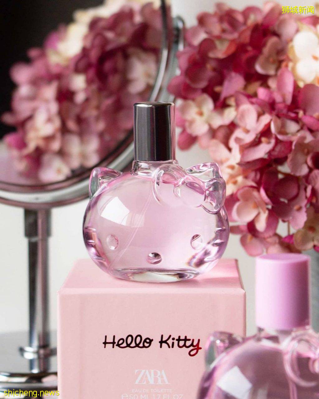 Zara联手Hello Kitty推出超甜美香水！不到20新就可以拥有