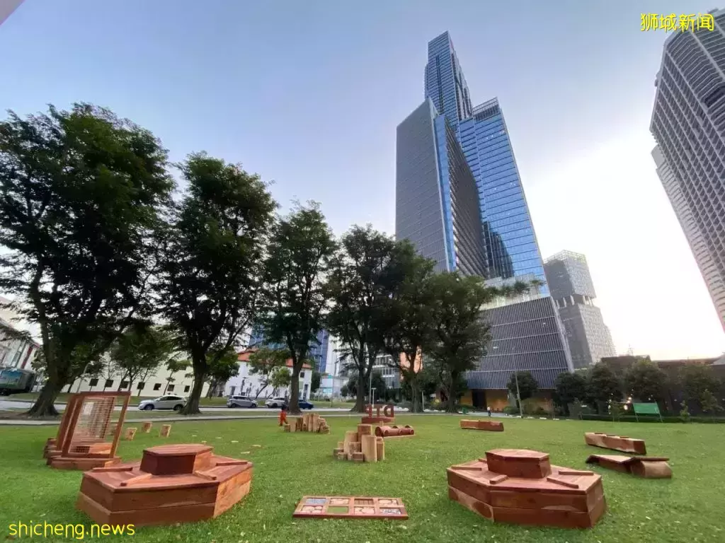 小空地大改造！丹戎巴葛全新生态游乐场🌳小朋友可以尽情玩耍，还能带狗狗前来自由狂奔👣 