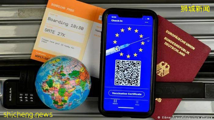 欧盟27国开启疫苗护照，新加坡准备放开边境，回中国免隔离在望