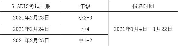 AEIS考試小2/小3、小4/小5考位已報滿，錯過考試還能去新加坡留學嗎