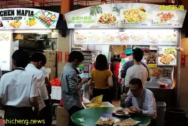 新加坡发达的餐饮业 吃在新加坡