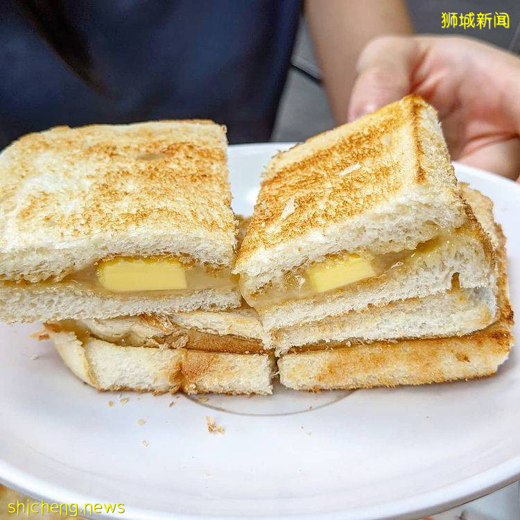 国民早餐登场🍞新加坡咖椰吐司盘点！金黄酥脆、浓郁香甜，熟悉的南洋美味🤤 