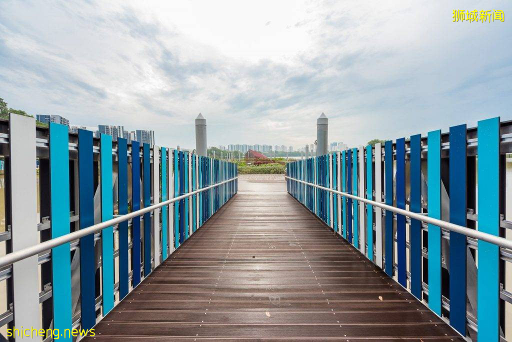 新加坡最大的人造浮动湿地开放！ABC Waters @ Jurong Lake📌设有木板路+凉亭，徒步+钓鱼新去处😎 