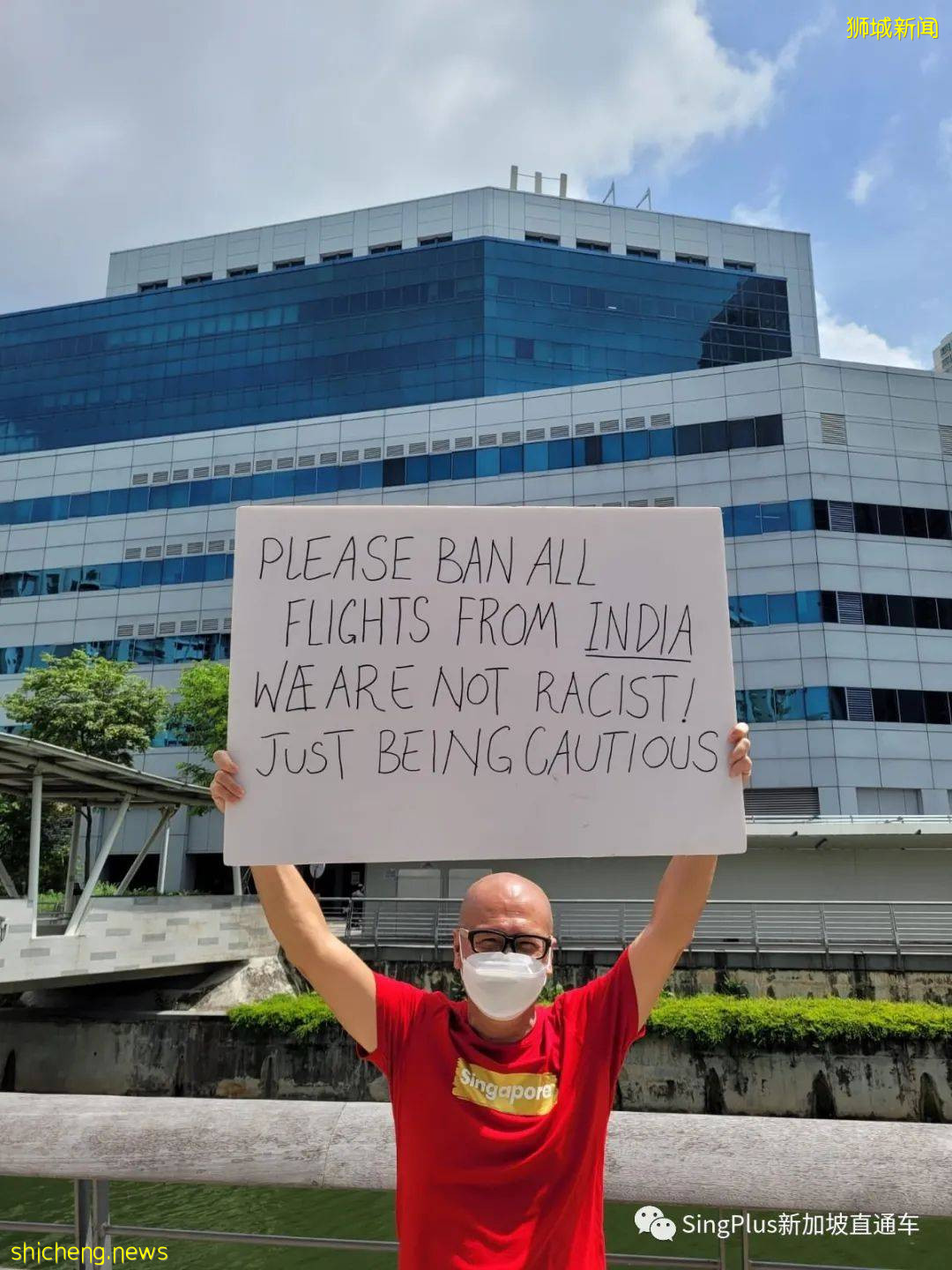 新加坡男子喊話移民局：禁止所有印度入境航班！鄰國成煉獄，新加坡怎麽防
