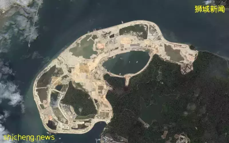 填海造地工程完成超过一半 德光岛圩田预计后年底竣工