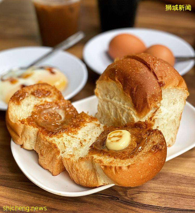 国民早餐登场🍞新加坡咖椰吐司盘点！金黄酥脆、浓郁香甜，熟悉的南洋美味🤤 