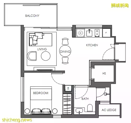 新加坡【D11区】中央核心CBD纽顿永久地契新公寓 10 evelyn【顶级名校学区房】