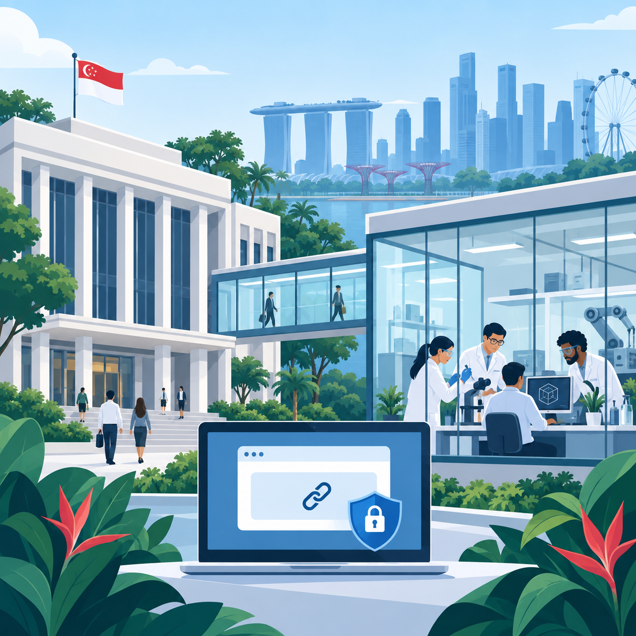 政府回应有关深科技初创企业共享设施的提问