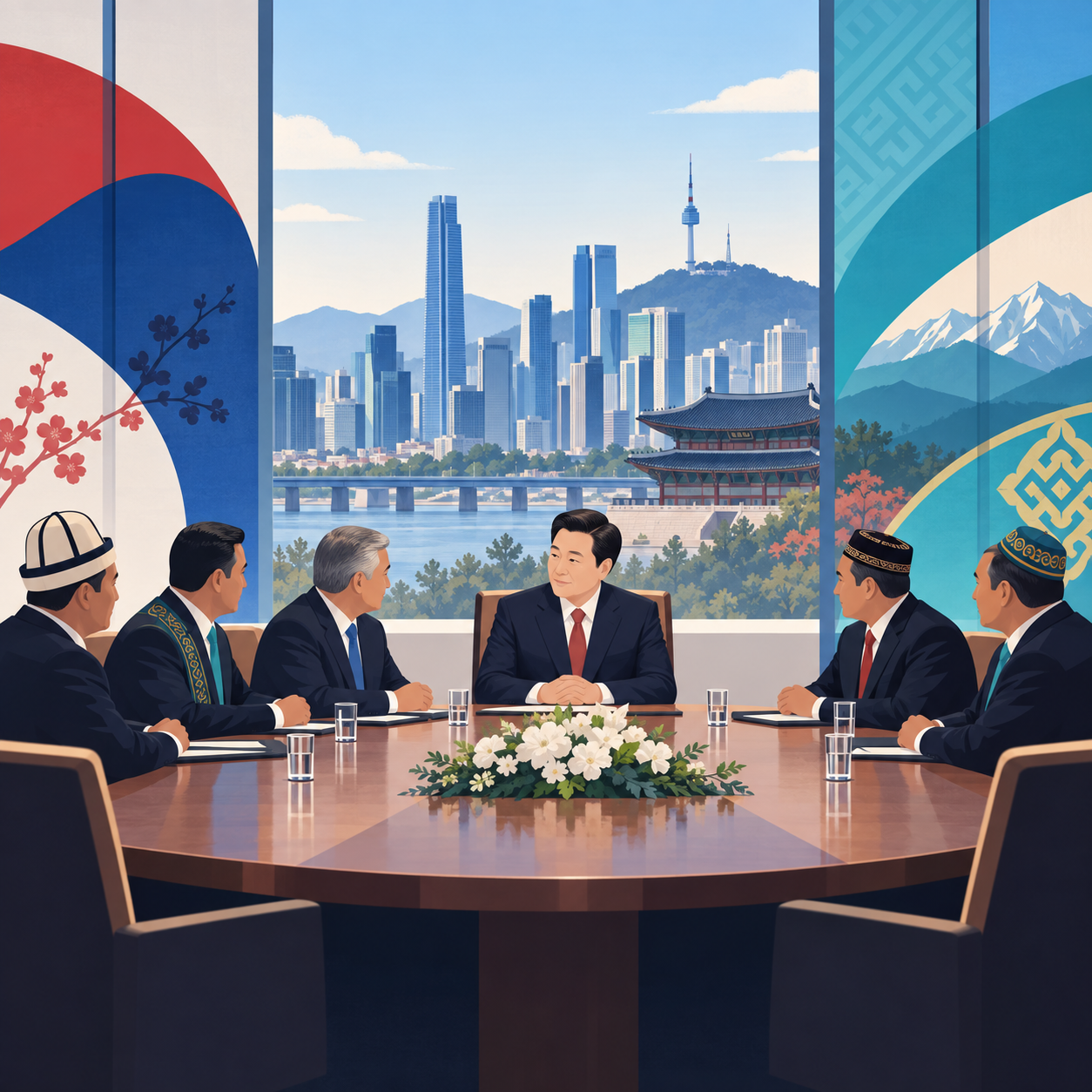 韩国总统李在明下周将在首尔主持中亚峰会