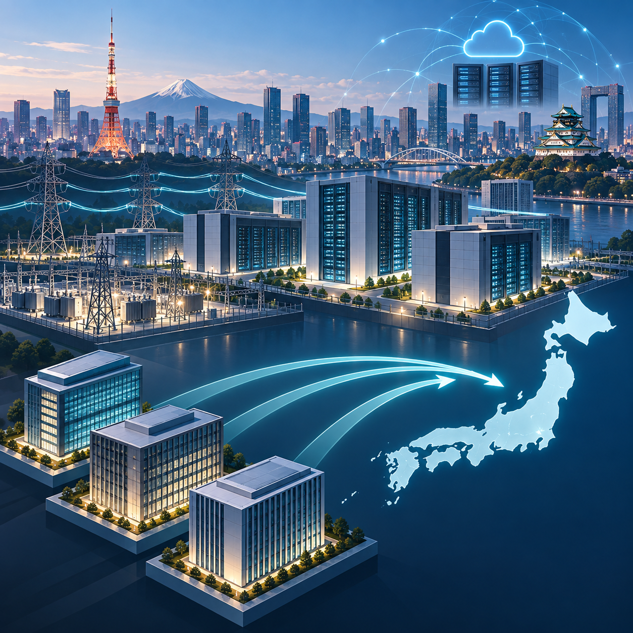 新加坡数据中心REITs加码日本市场，电力紧张推高竞争
