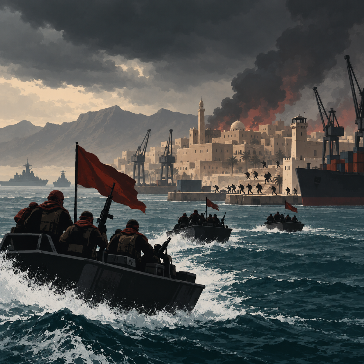 也门胡塞武装闪电推进，穆卡港失守引发指责