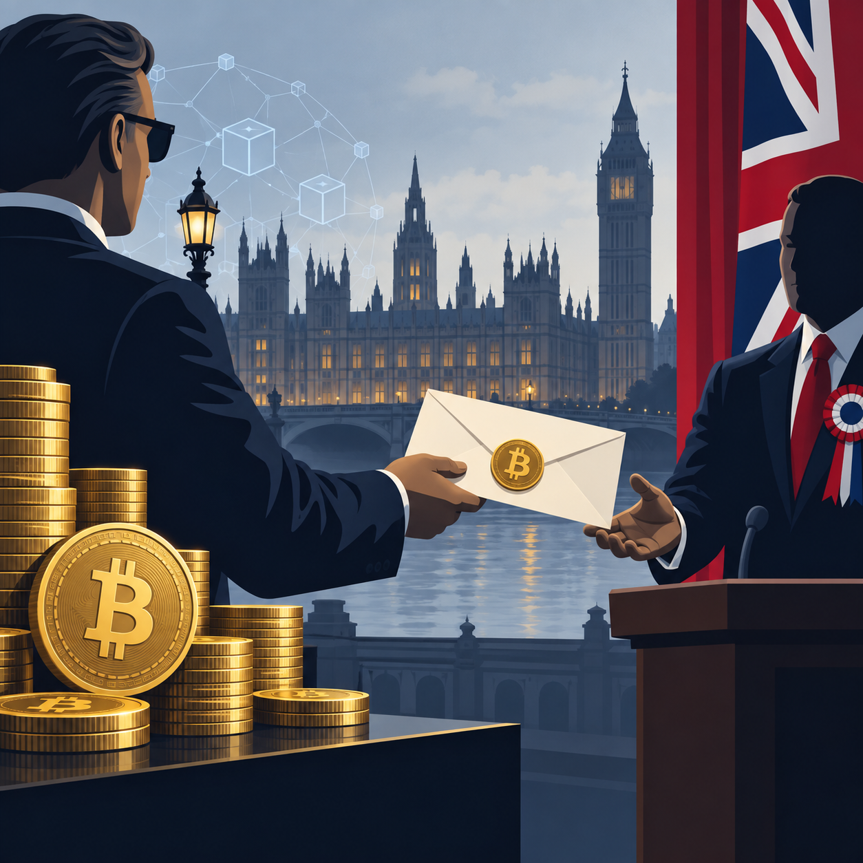 第二名加密货币亿万富翁宣布向英国改革党捐款3600万英镑