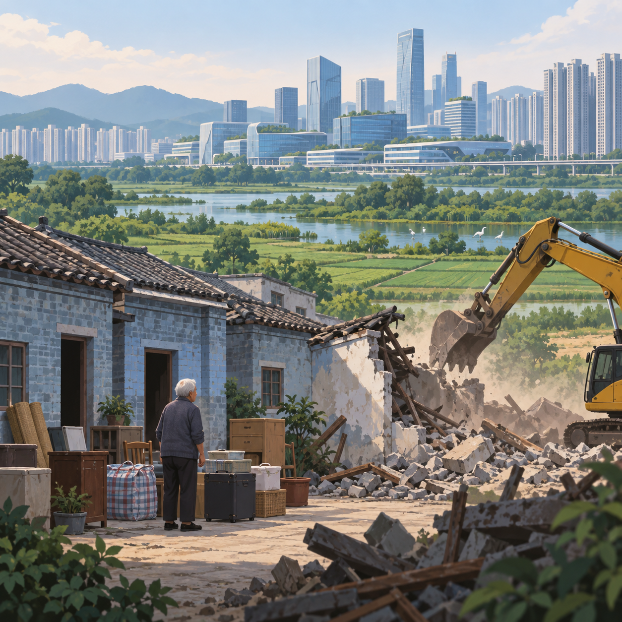 香港至少25个村落将被夷平，建设280亿美元科技枢纽