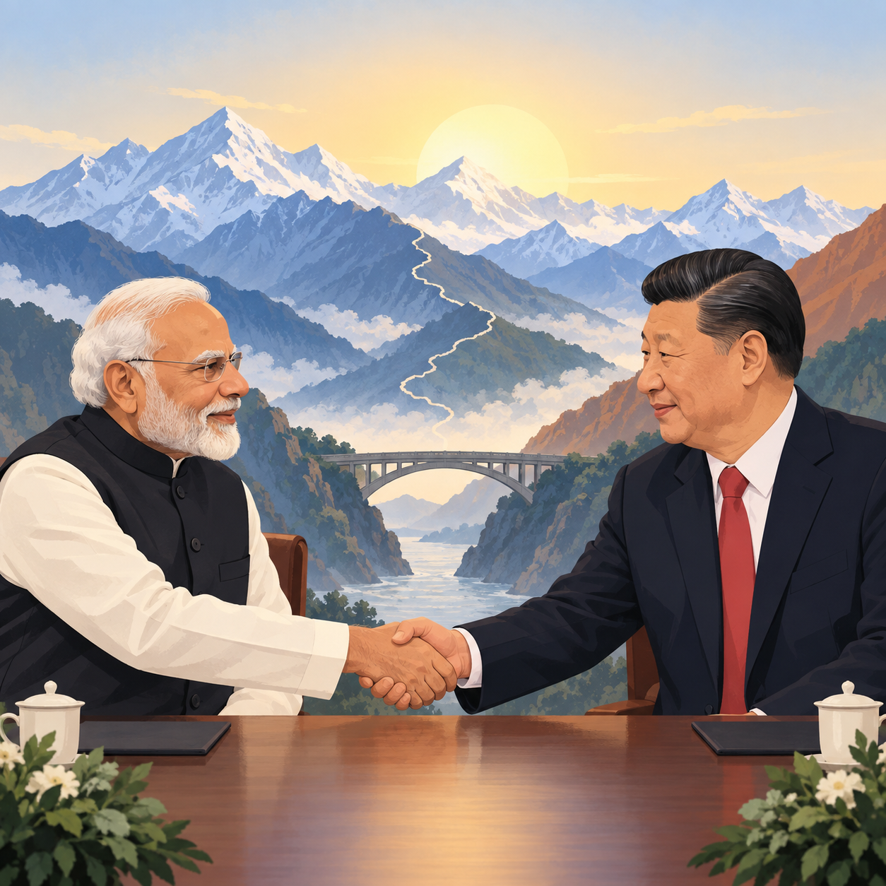 莫迪与习近平承诺共同推动解决边境问题