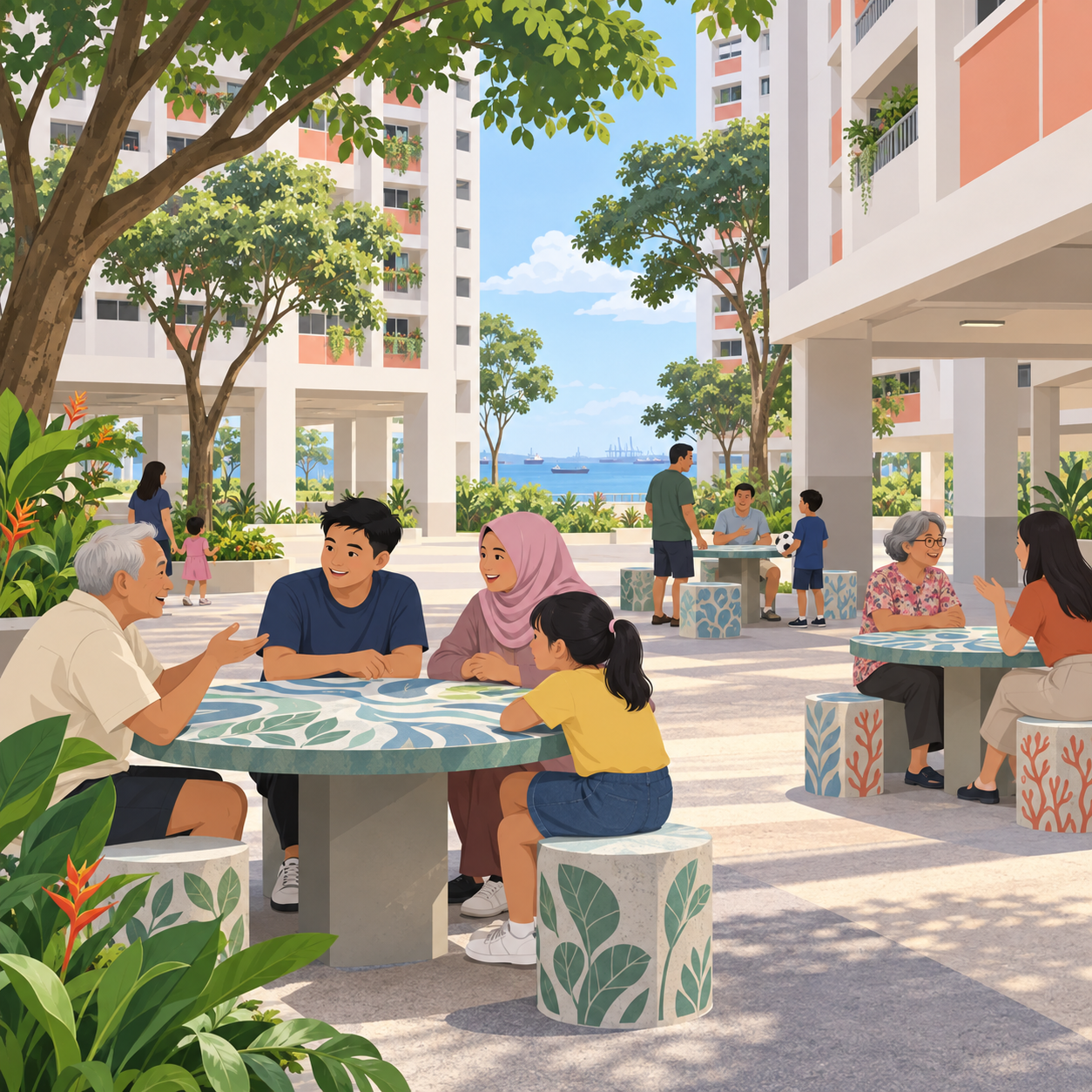 Spottiswoode Park居民获13万新元落实社区改造提案