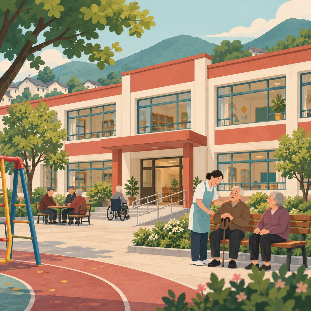 中国多地盘活闲置小学，改建养老院等民生设施