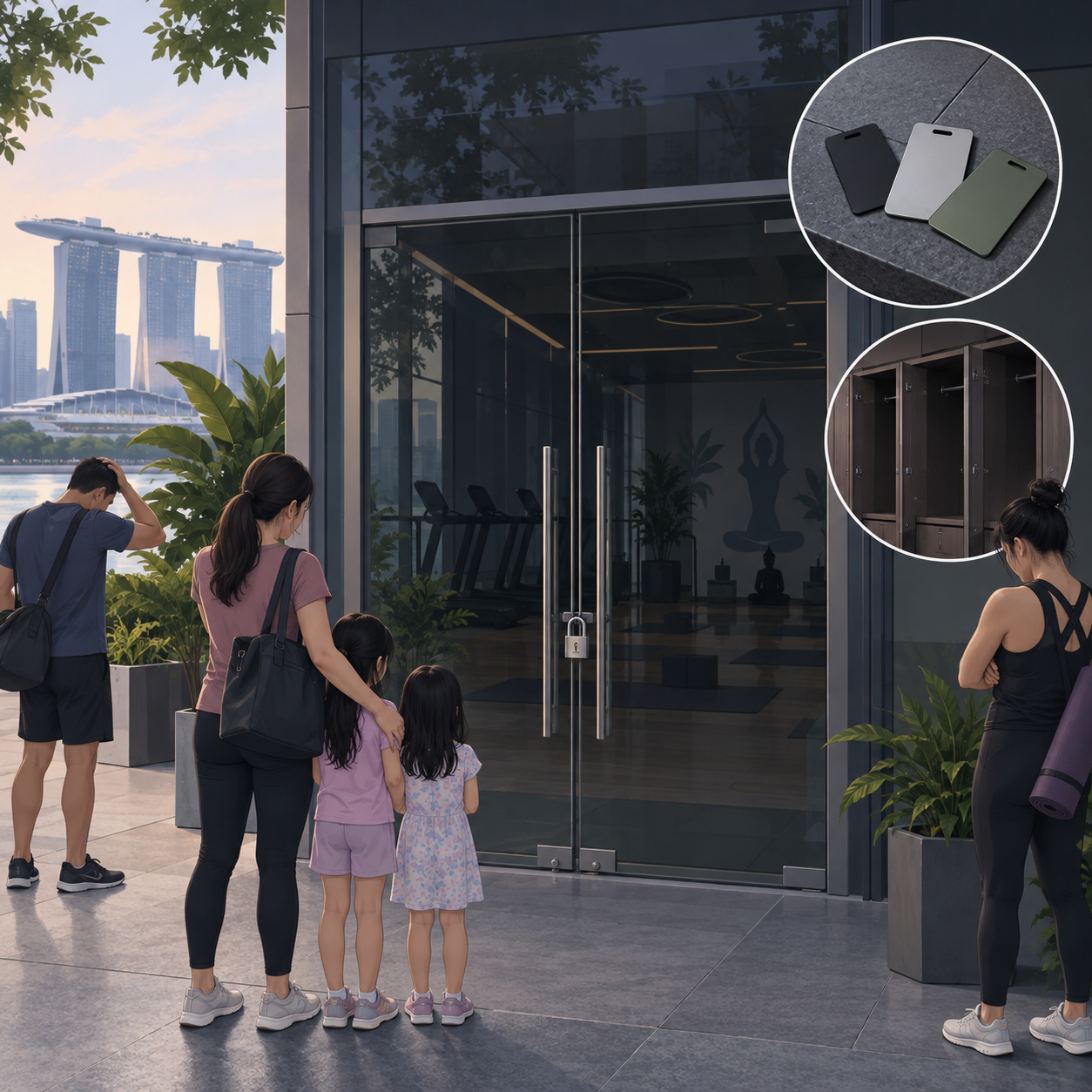 新加坡True Fitness突停营业：顾客为自己和两名女儿购买终身会员花费逾2.1万新元