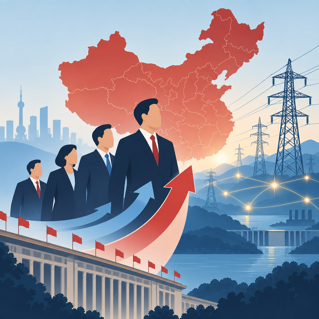 中国多地加快更换省级党委秘书长，电力系统干部受重用