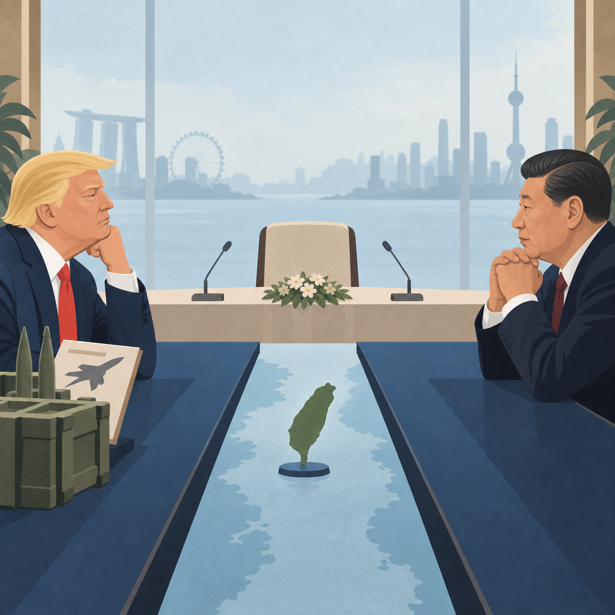 特朗普：不担心习近平可能取消峰会