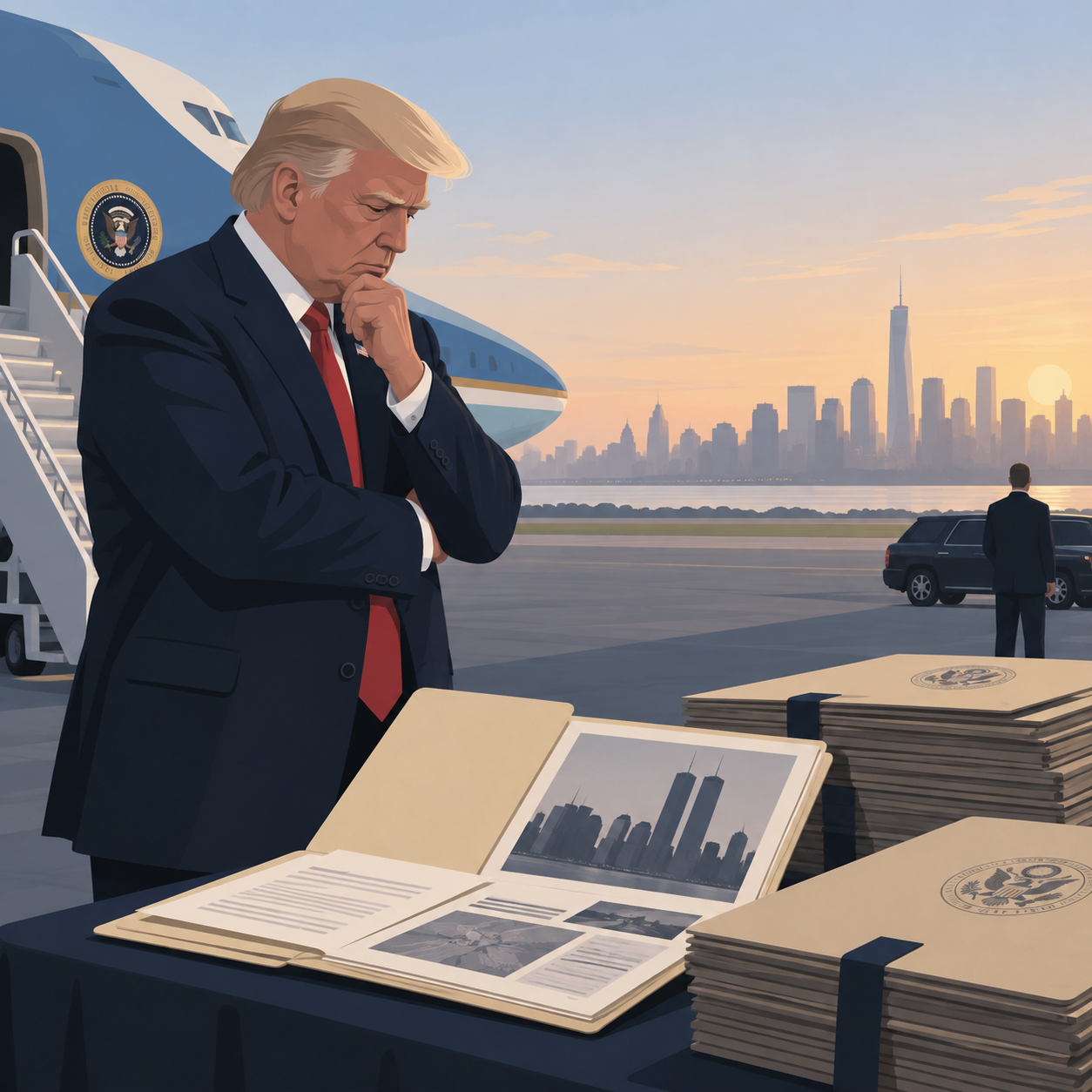 特朗普称将考虑公开更多“9·11”事件记录