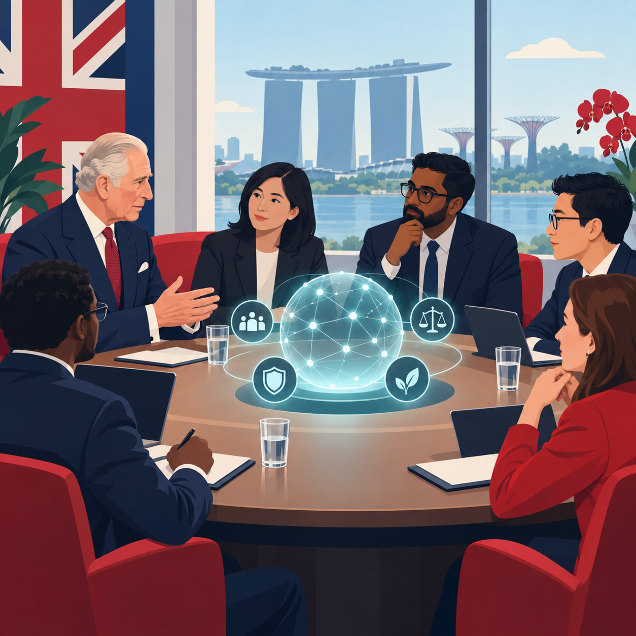 英王查尔斯将会见人工智能企业高管，讨论技术风险
