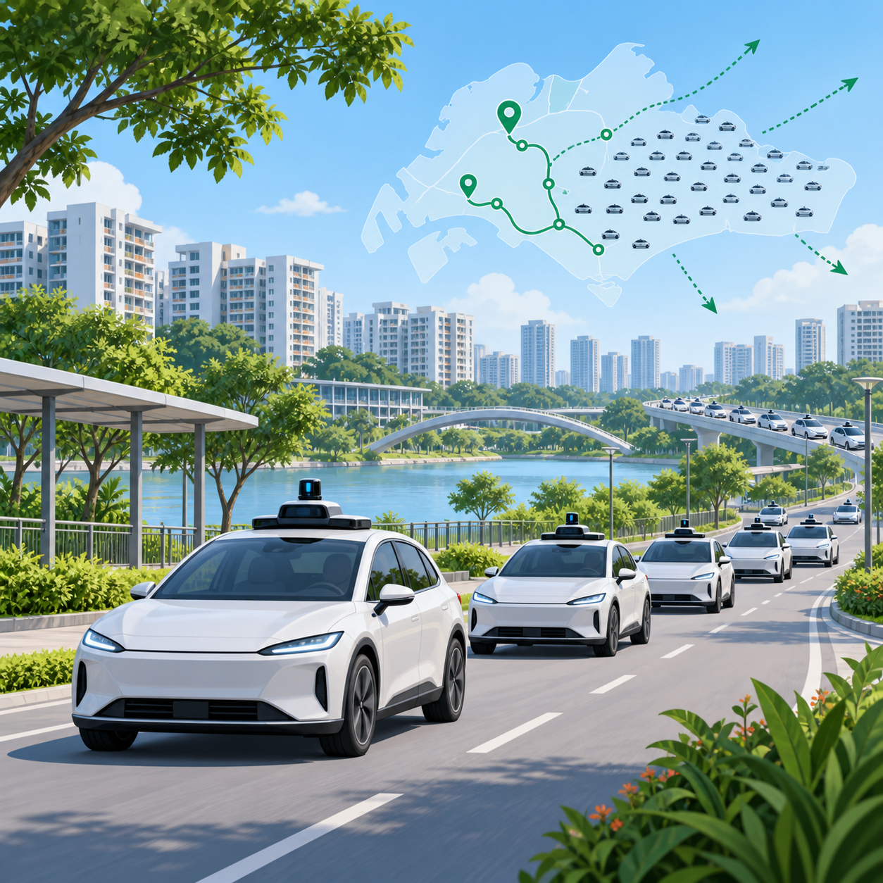 Grab计划未来六个月将新加坡自动驾驶车队扩大至50辆