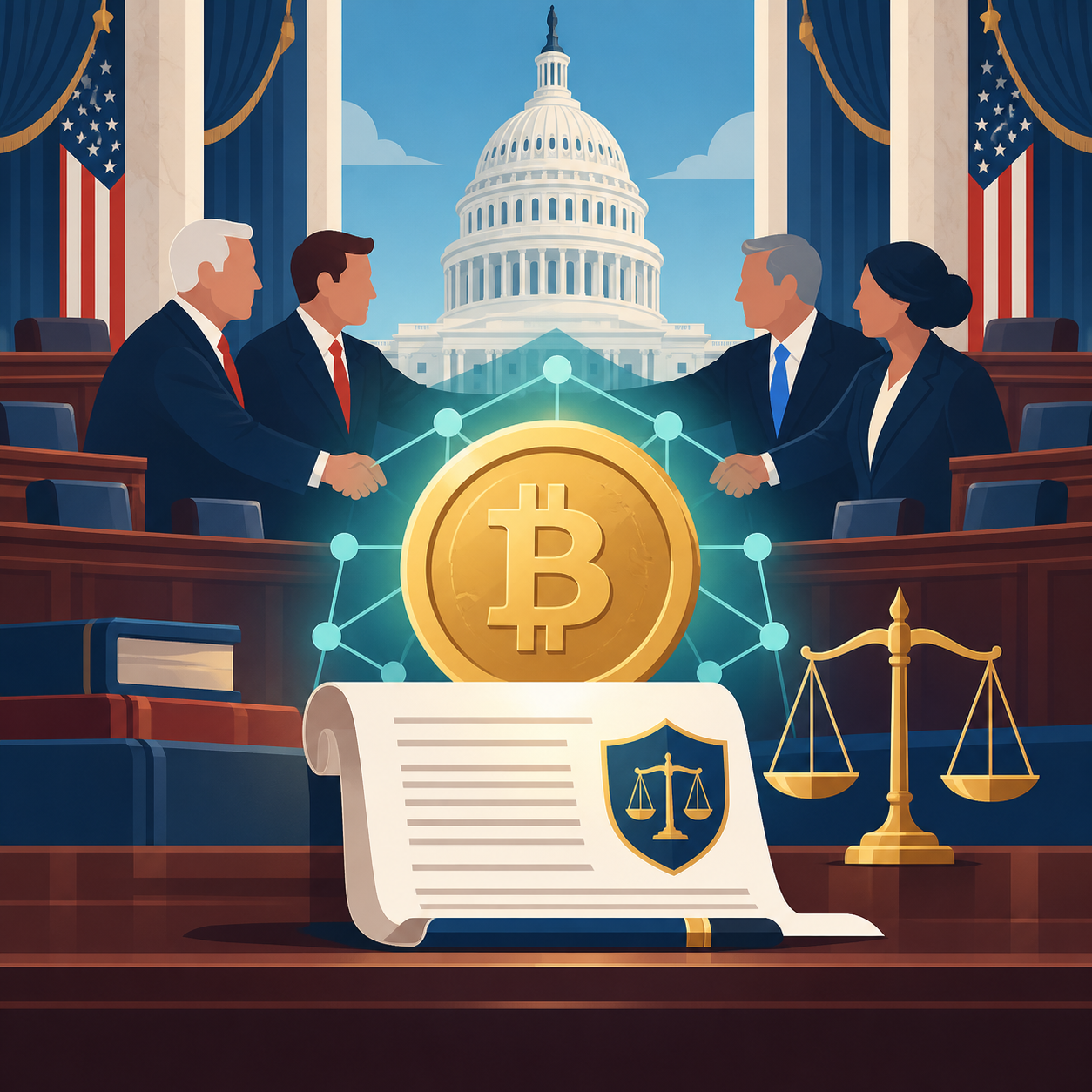 美国参议院共和党人公布修订版加密货币法案