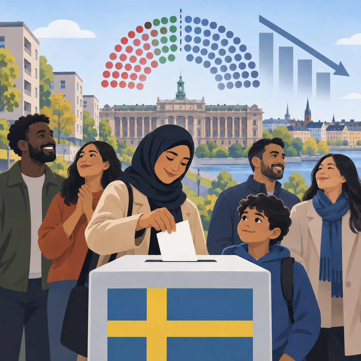 瑞典民主党选举受挫，移民群体表达宽慰