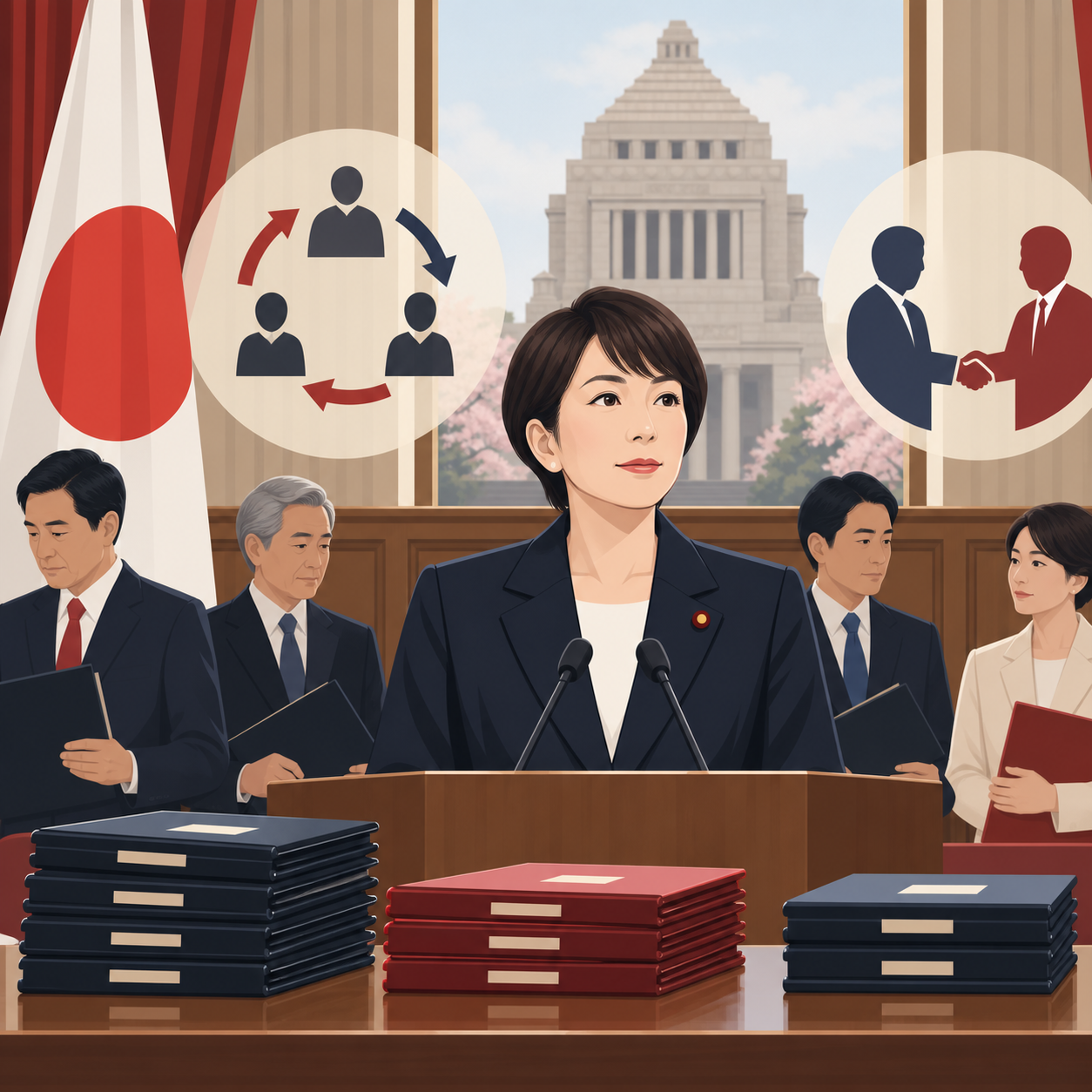 高市早苗将于9月17日改组日本内阁
