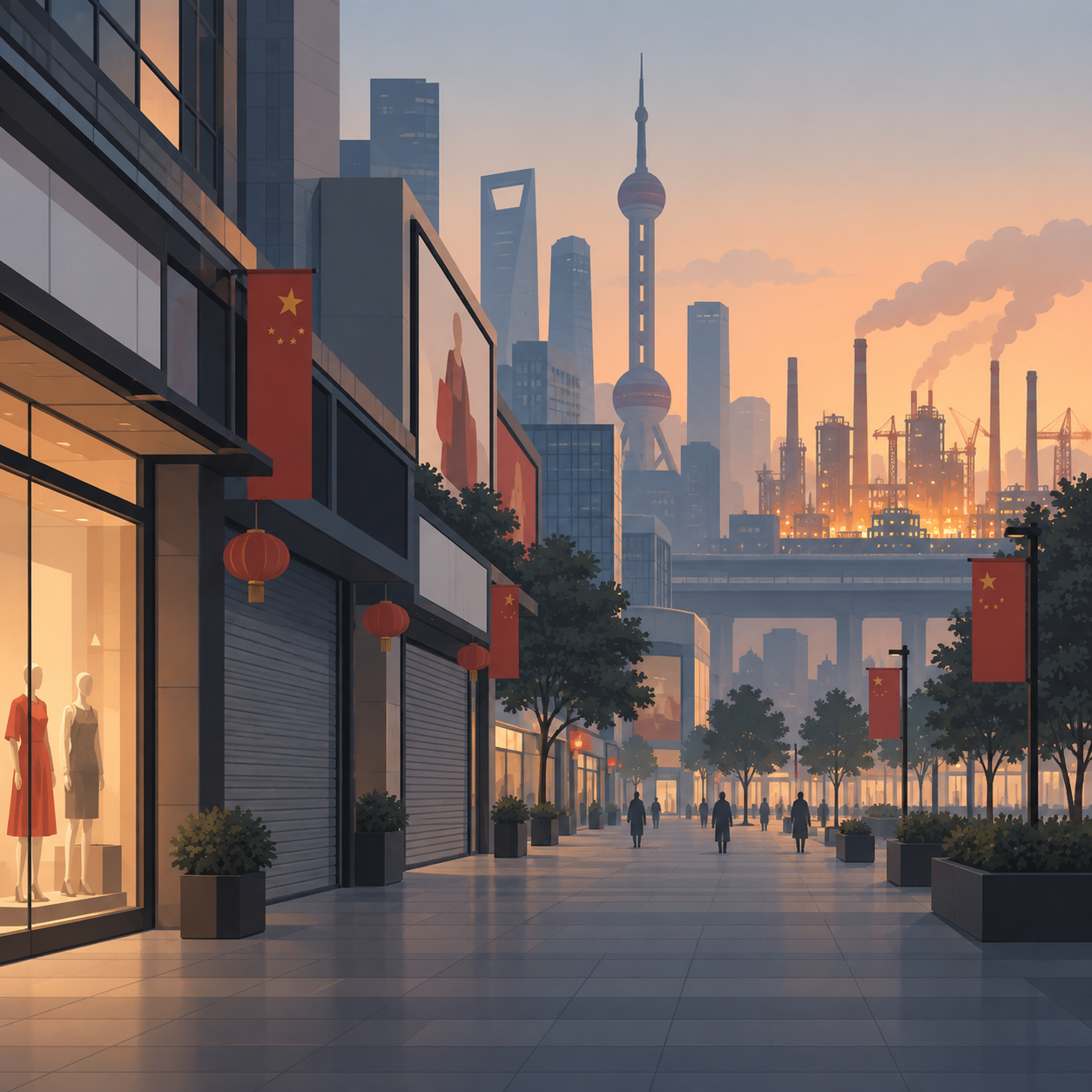 中国8月零售销售增速进一步放缓