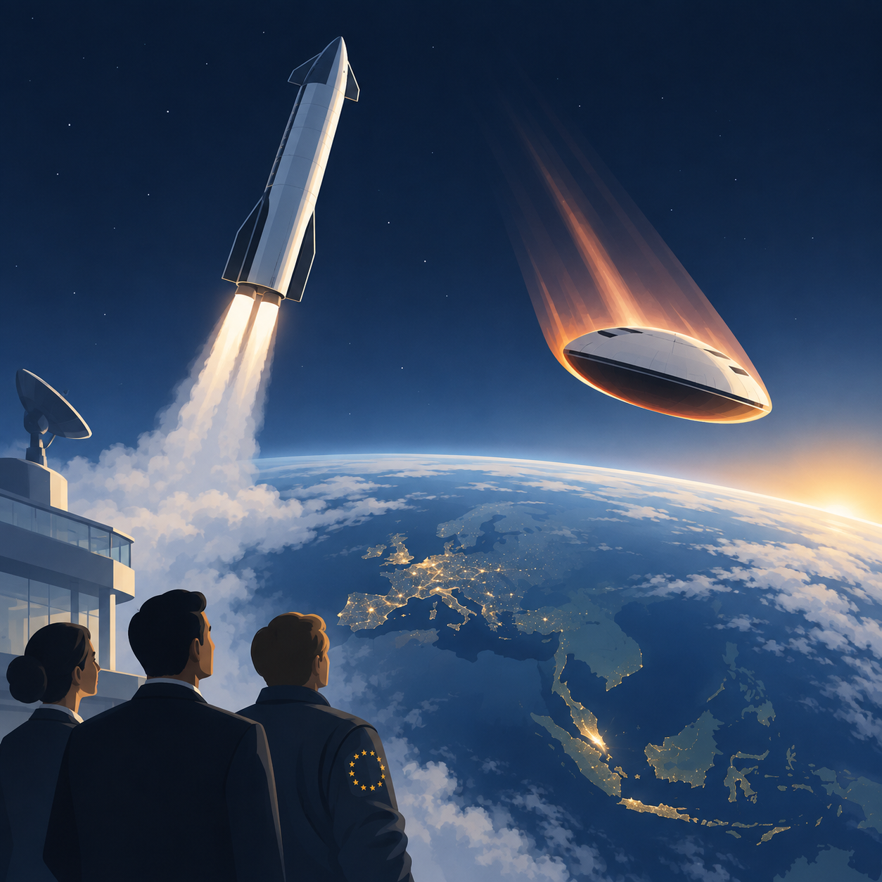 SpaceX星际坠返业务首个客户为欧洲任务整合商Space Cargo