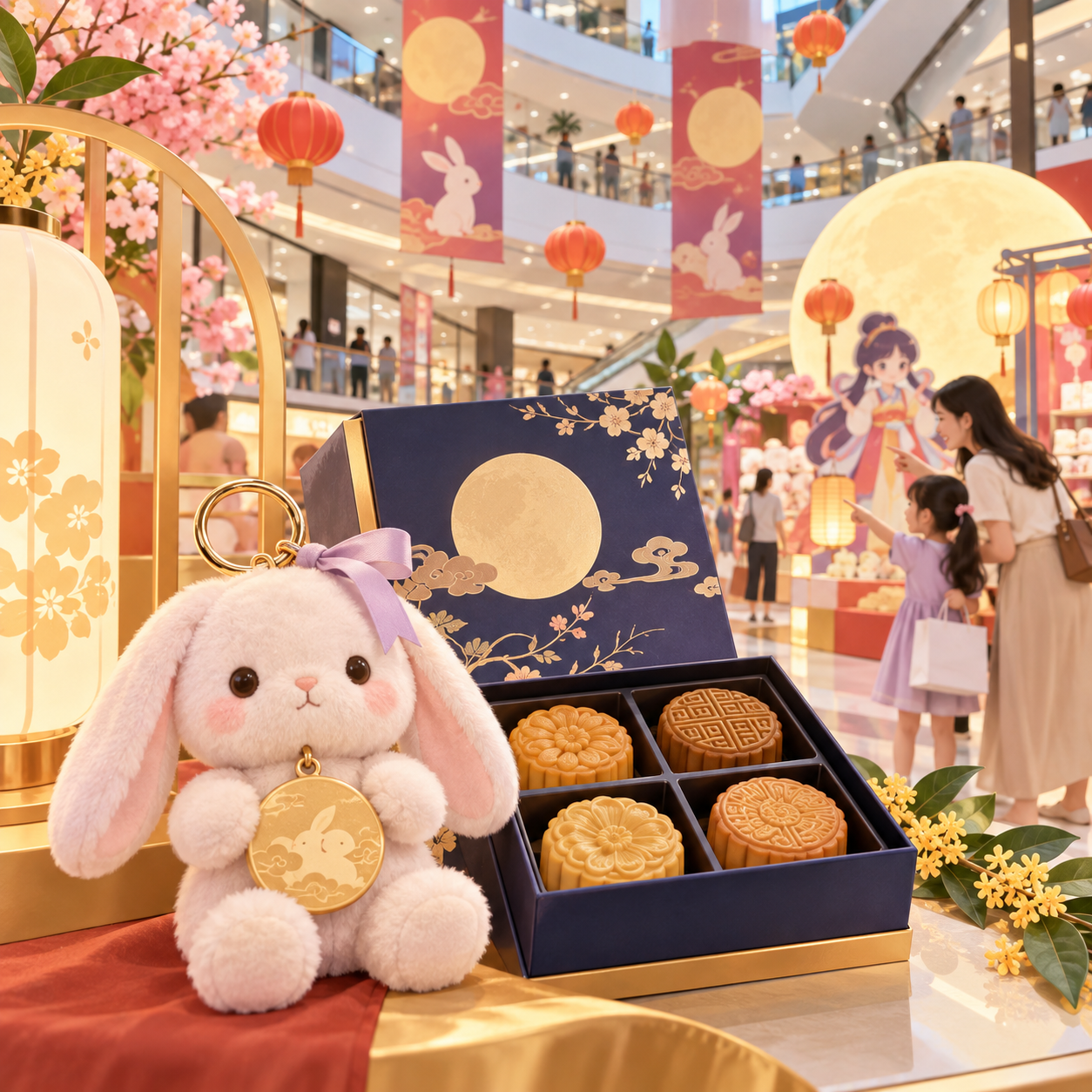City Square Mall推出免费包包挂饰玩偶与月饼礼盒