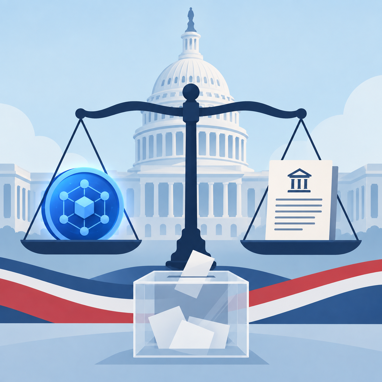 美国参议院将表决是否推进加密货币监管法案