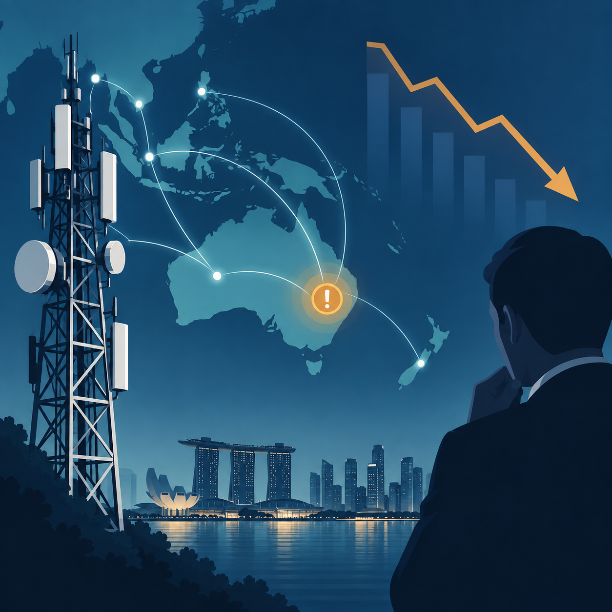 分析师：Optus最新故障影响较小，或压低Singtel少数股权出售价格