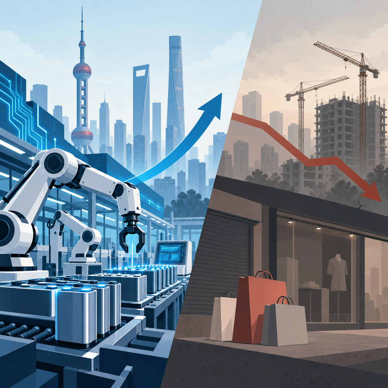 科技热潮带动中国8月工业生产回升 消费投资仍承压