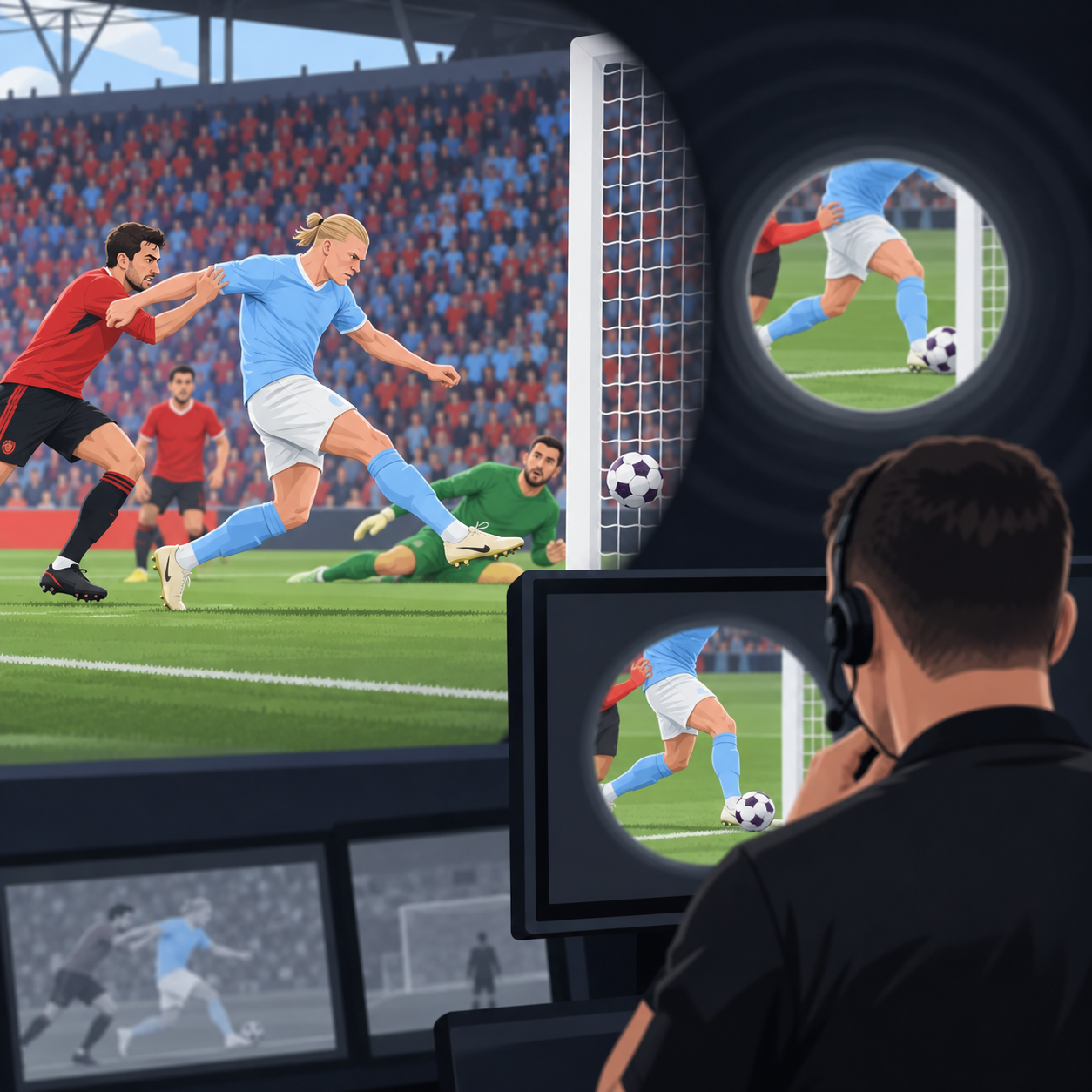 韦伯：VAR“隧道视野”导致曼市德比误判哈兰德进球