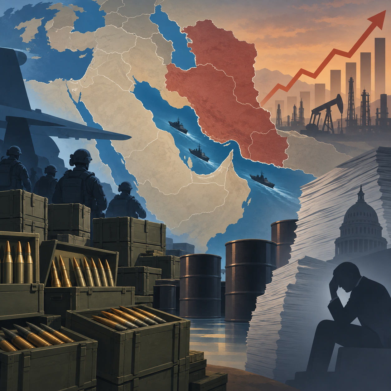 美国对伊朗战争已耗资380亿美元，预计每月增加30亿美元