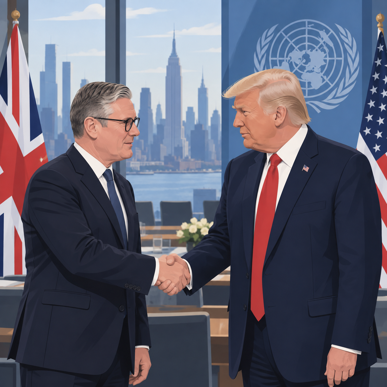 英国首相伯纳姆据报下周将在纽约会见特朗普