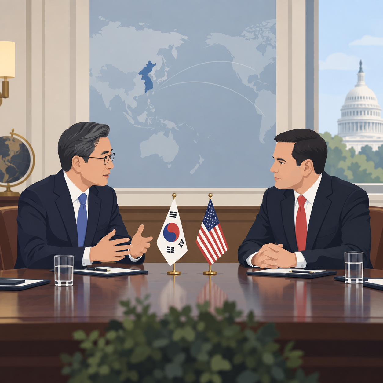 韩国外长本周五将在美国与鲁比奥会谈