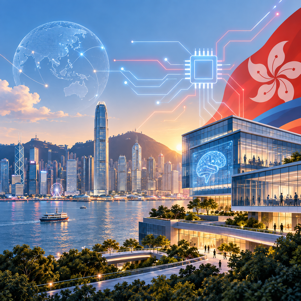 香港公布首个五年规划，拟加强创新科技投资