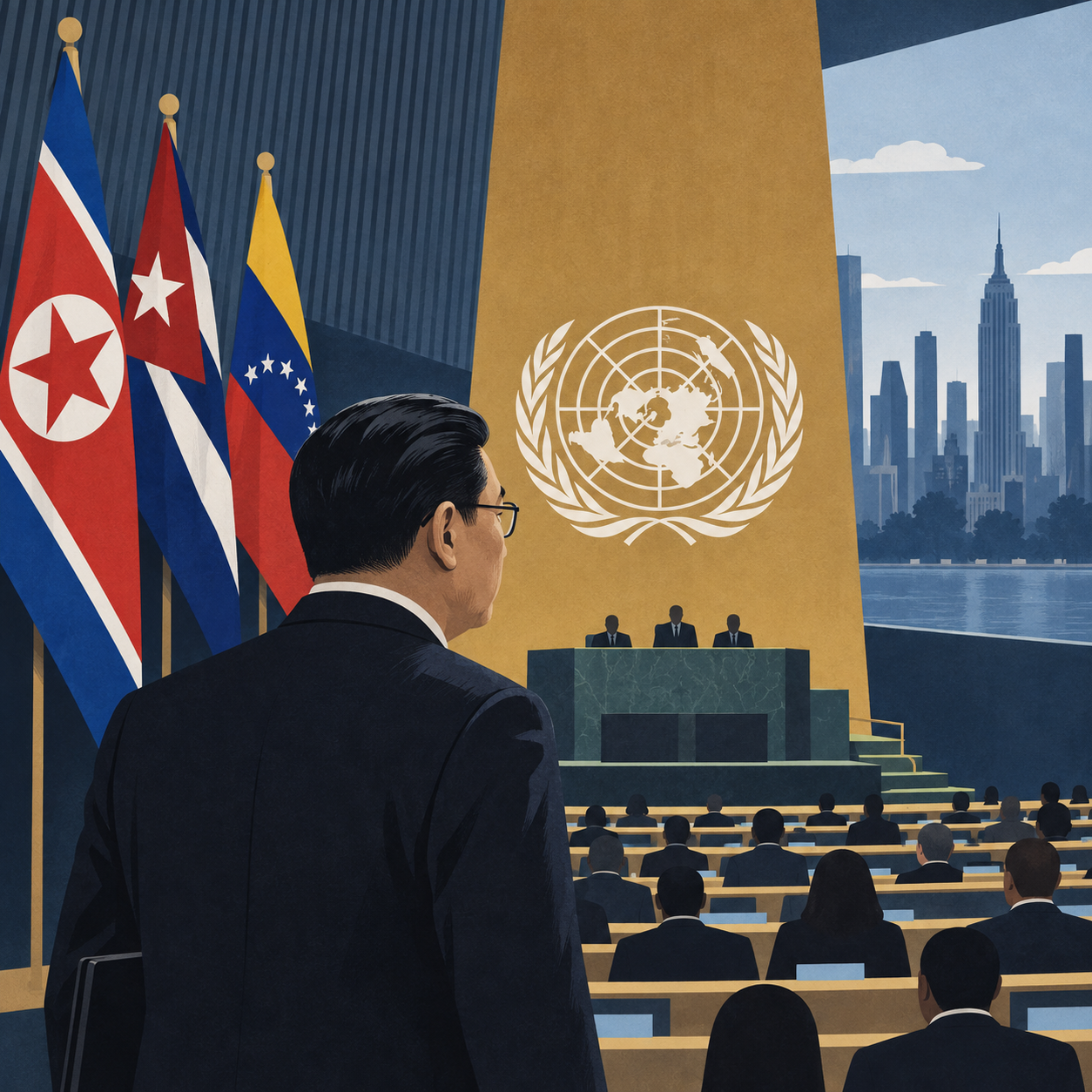 朝鲜副外务相金善庆下周将出席联合国大会高级别会议