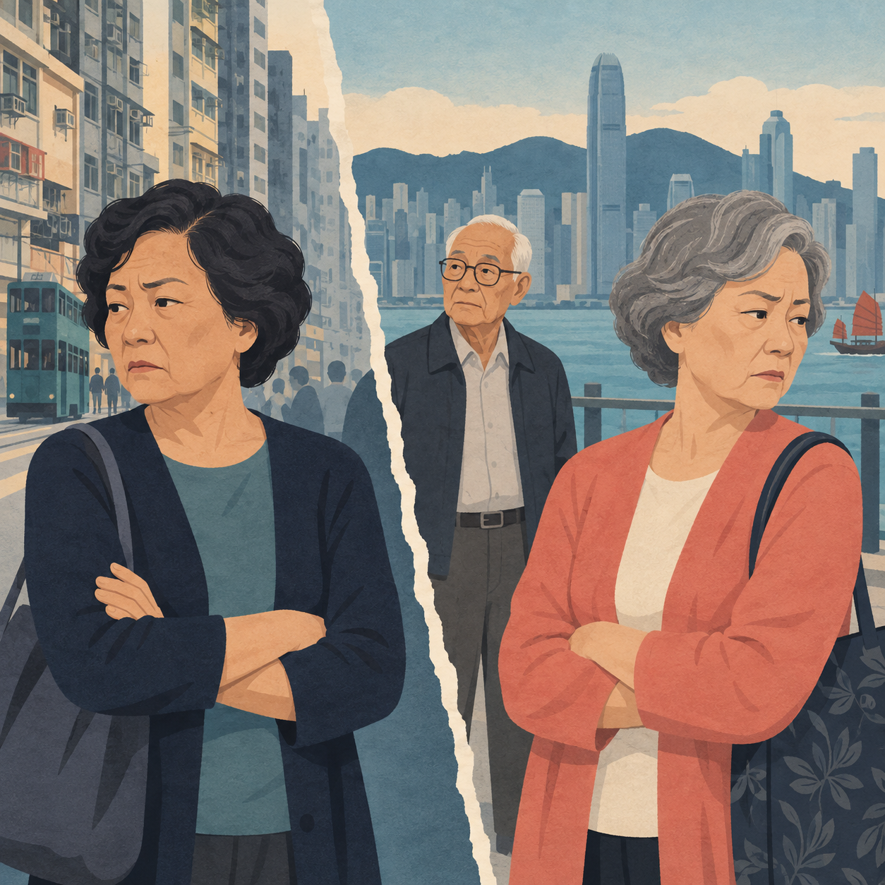香港两名闺蜜因一名83岁男子反目，20年友谊破裂