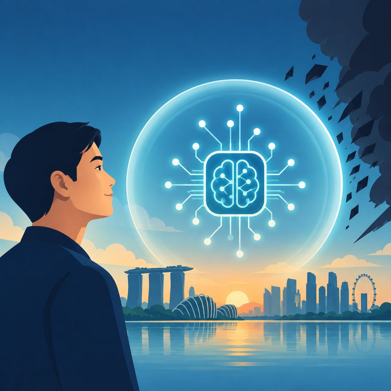 黄仁勋再驳AI末日论：2030年绝不会是世界末日