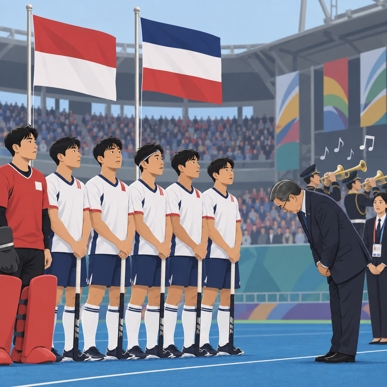 亚运会误播朝鲜国歌，组委会向韩国队致歉