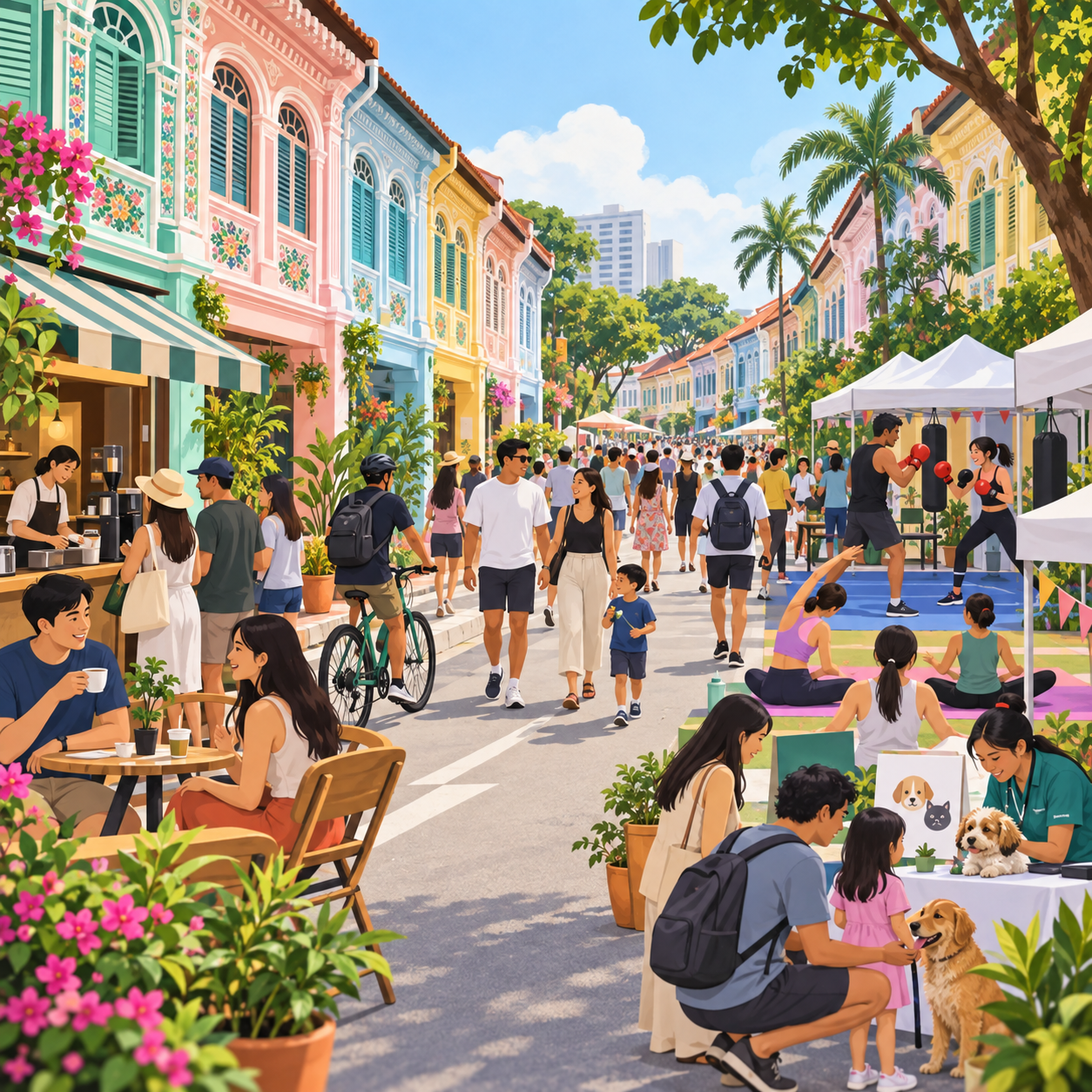 Joo Chiat将于10月3日举办无车街头嘉年华