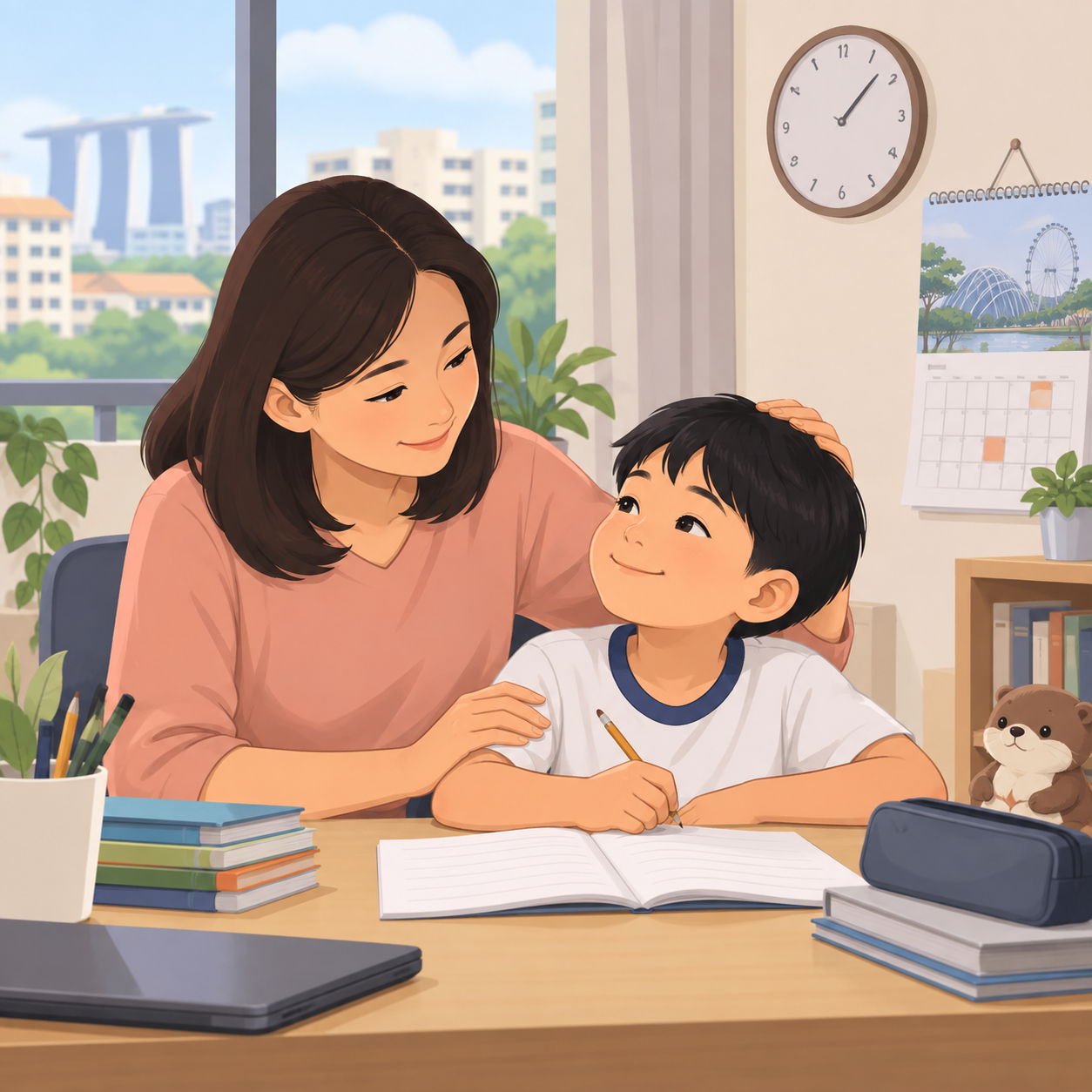 PSLE临近，家长应这样帮助孩子缓解压力